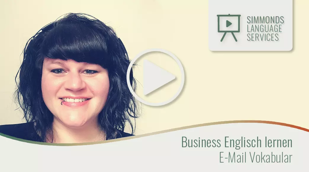 Business Englisch lernen E-Mail-Vokabular